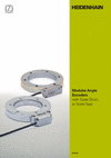 Modular Angle Encoders with Scale Drum or Scale Tape