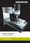 Machine Calibration fast, simple, accurate