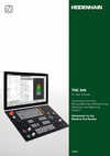 TNC 640 HSCI - Gen 3 - The Contouring Control for Milling Machines, Milling-Turning Machines, and Machining Centers